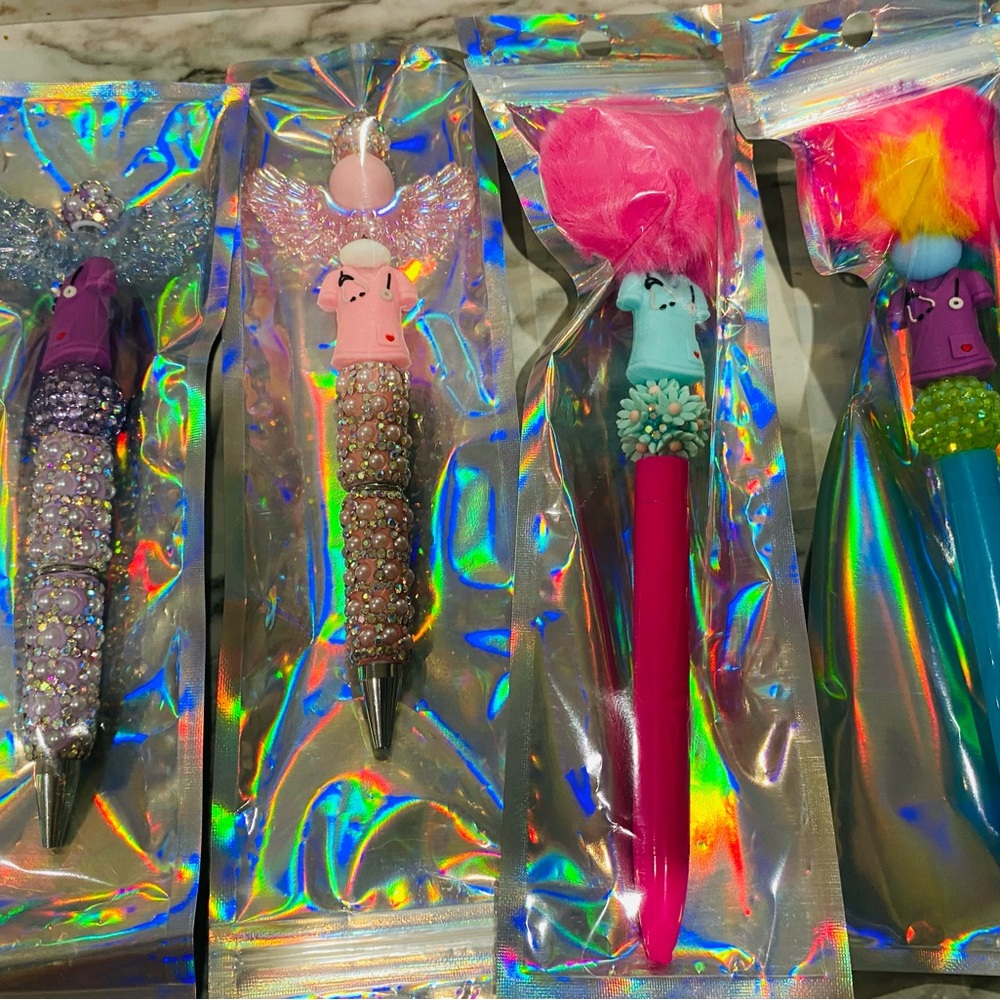 Colorful Novelty Pens Set